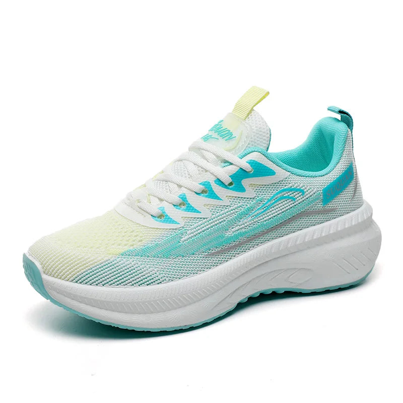 HKM-016147 K2503 New Mesh Breathable Casual Shoes Summer Versatile Lightweight Sports Shoes Student Durable Running Shoes