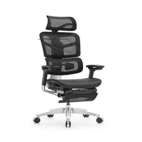 HKM-016211 Ergonomic High Back Office Chair with Adjustable Headrest and Mesh Fabric Design for Modern Workspaces