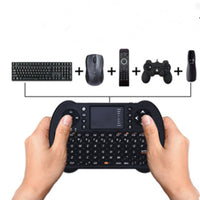 HKM-016275 Wireless QWERTY Keyboard with Integrated Air Mouse Functionality