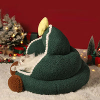 HKM-0163133 Cozy Closed Cat Nest for All Seasons, Removable and Washable Winter Warmth