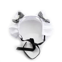 HKM-0163261 Cute Cat Princess Dress Set with Headwear and Skirt for Pets, Size M (8-15 lbs)