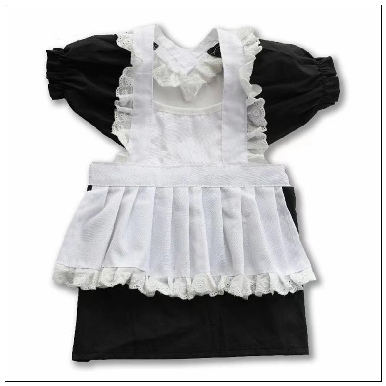 HKM-0163261 Cute Cat Princess Dress Set with Headwear and Skirt for Pets, Size M (8-15 lbs)