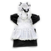 HKM-0163261 Cute Cat Princess Dress Set with Headwear and Skirt for Pets, Size M (8-15 lbs)