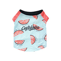 HKM-0163517 Cotton Short Sleeve Dog Apparel for Spring and Autumn, Available in Multiple Sizes