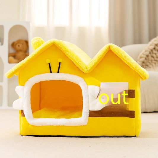 HKM-016403 Cozy Sponge Nest for Dogs and Cats in Various Fun Designs
