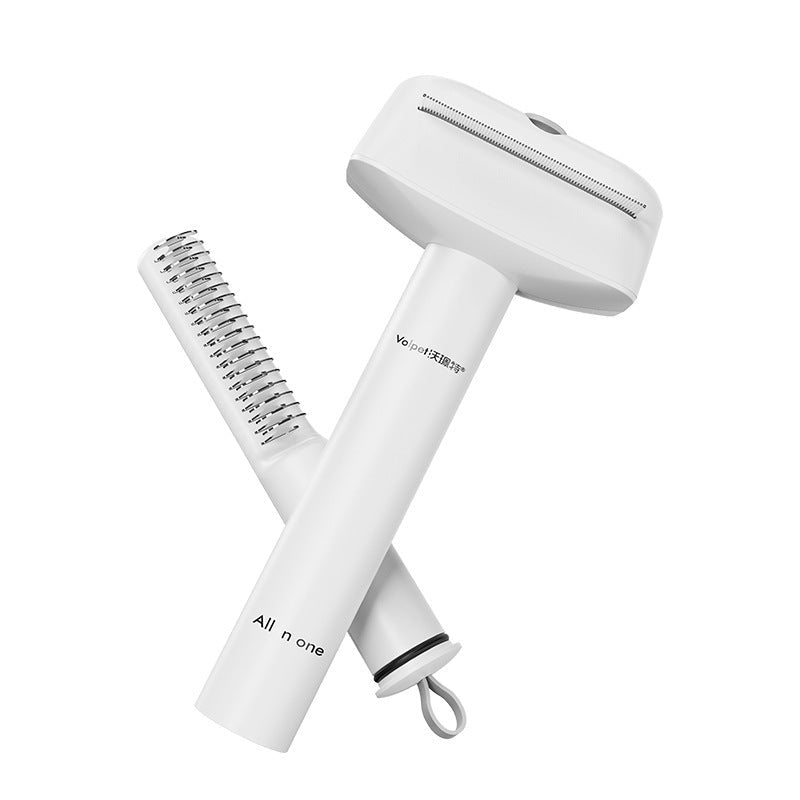 HKM-0164669 3-in-1 Pet Dematting Comb for Cats & Dogs ¨C Durable Grooming Brush for Tangles, Knots, & Shedding