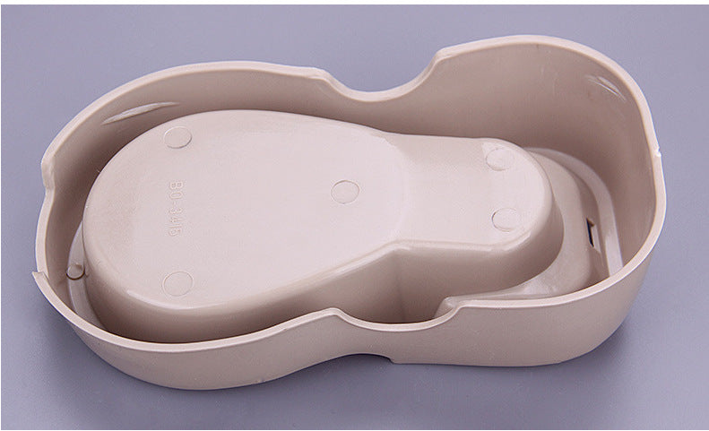 HKM-0165053 Large Capacity Automatic Pet Water Bowl - Durable Plastic Design in Khaki Grey and Brown