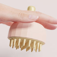 HKM-0166333 Pet Shampoo Brush and Massage Tool for Dogs and Cats – Dual-Sided Grooming and Bathing Brush with Hair Removal Function