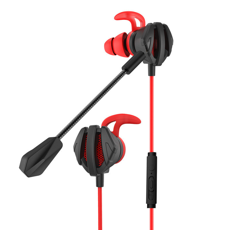HKM-016659 In-ear Gaming Headset with Microphone and 3.5mm L-bend Plug - Ideal for Mobile and Music Use