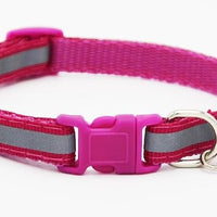 HKM-0166845 Reflective Bell Collar for Dogs and Cats - Adjustable Cloth Design, 19-32cm, 1.0cm Width