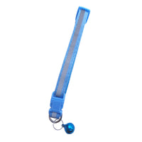 HKM-0166845 Reflective Bell Collar for Dogs and Cats - Adjustable Cloth Design, 19-32cm, 1.0cm Width