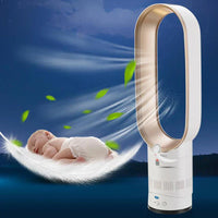 HKM-016787 Bladeless 16-Inch Tower Fan with Child Safety Features - Available in Silver, Gold, Pink and Blue