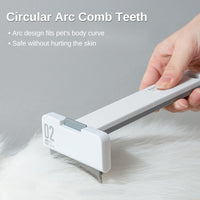 HKM-0170429 Pet Grooming Floating Hair Removal Brush for Small to Large Dogs and Cats