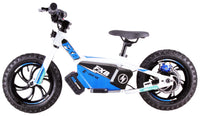 HKM-017171 Mini Electric Motorcycle for Kids - 12-20 Inch Balance Bike with Aluminum Frame, 2 Speed, and Rear Disc Brake
