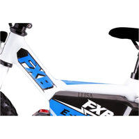 HKM-017171 Mini Electric Motorcycle for Kids - 12-20 Inch Balance Bike with Aluminum Frame, 2 Speed, and Rear Disc Brake