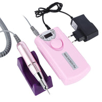 HKM-017235 Portable Rechargeable Nail Polisher and Grinding Machine - 110-240V, ABS, 20W, 30000mAh, 7.3*15.5*1.8CM