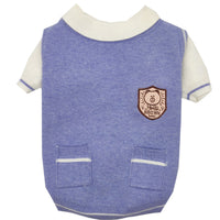HKM-0172605 Casual Knit Two-Piece Sweater for Small Dogs, Soft Wool Outfit for Pomeranians