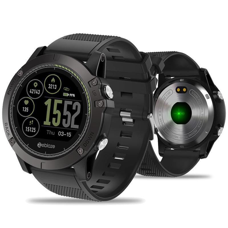 HKM-017427 VIBE 3 HR 3D SmartWatch with Heart Rate Monitor, Waterproof, Sleep & Motion Tracking