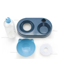 HKM-0174781 Automatic Pet Bowl and Water Dispenser with Adjustable Water Level - Available in Multiple Colors