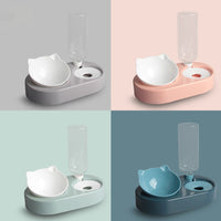 HKM-0174781 Automatic Pet Bowl and Water Dispenser with Adjustable Water Level - Available in Multiple Colors