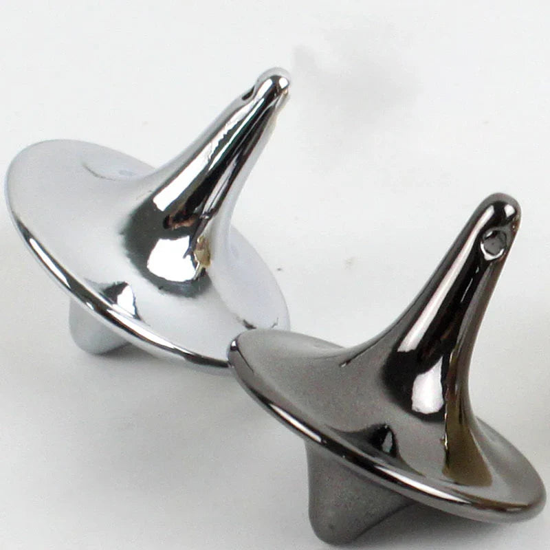 HKM-017491 Classic Metal Spinning Top Toy for Stress Relief and Fun, Suitable for Ages 3 and Up