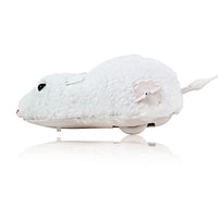 HKM-0175421 Plush Clockwork Mouse Toy for Cats and Dogs – Interactive Plush Playing Companion