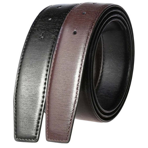 HKM-017619 Reversible Leather Belt Strip - Model LY34-3341