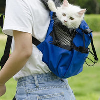 HKM-0176829 Ventilated and Comfortable Pet Travel Backpack with Safety Buckle and Breathable Mesh Strap