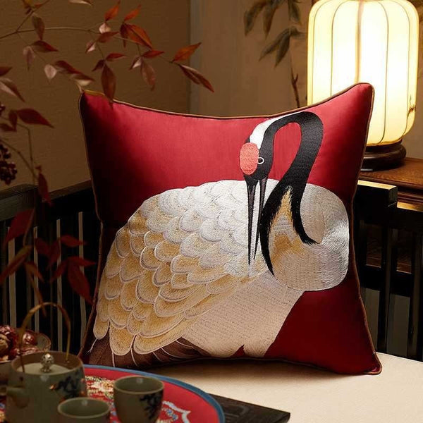HKM-017811 New Chinese Style Classical Embroidery Pillow Covers in Multiple Colors and Sizes
