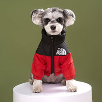 HKM-0180029 Trendy Dog Face Cotton Jacket - Windproof & Rainproof Shell for All Sizes and Colors