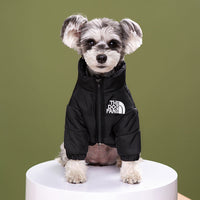 HKM-0180029 Trendy Dog Face Cotton Jacket - Windproof & Rainproof Shell for All Sizes and Colors