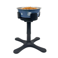 HKM-0180541 Adjustable Height Pet Dog Bowl Bracket with Anti-Tumble Feature