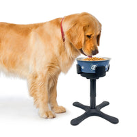 HKM-0180541 Adjustable Height Pet Dog Bowl Bracket with Anti-Tumble Feature