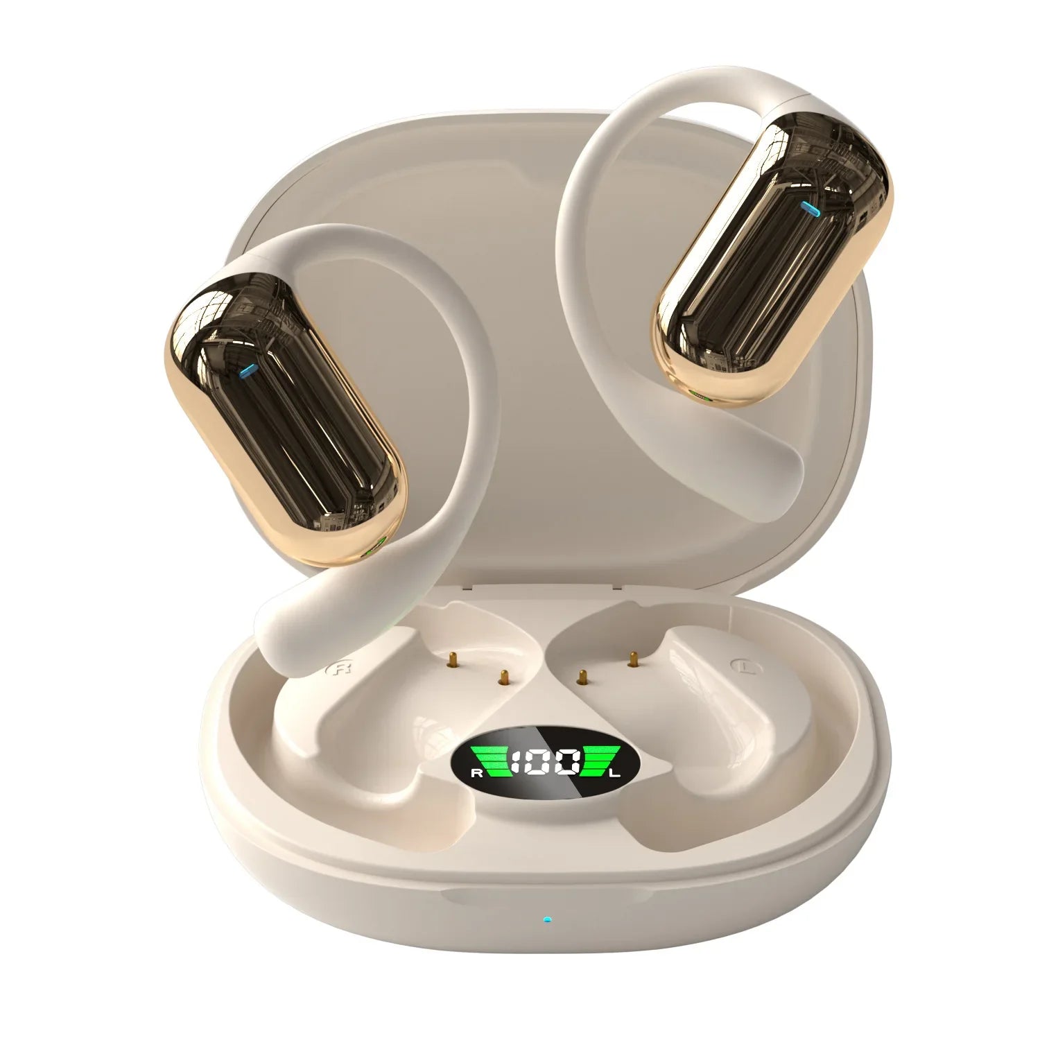 HKM-018067 Open Ear Wireless Bluetooth Headset with Long Battery Life for Sports Activities
