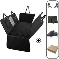 HKM-0182589 Waterproof 600D Oxford Cloth Car Pet Mat - Lengthened, Load-Bearing, Small Grid Design, 137x164cm
