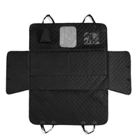 HKM-0182589 Waterproof 600D Oxford Cloth Car Pet Mat - Lengthened, Load-Bearing, Small Grid Design, 137x164cm