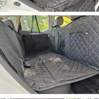 HKM-0182589 Waterproof 600D Oxford Cloth Car Pet Mat - Lengthened, Load-Bearing, Small Grid Design, 137x164cm