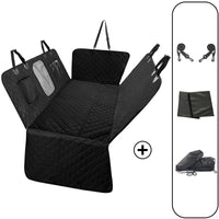 HKM-0182589 Waterproof 600D Oxford Cloth Car Pet Mat - Lengthened, Load-Bearing, Small Grid Design, 137x164cm