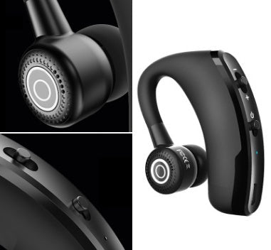 HKM-018259 V9 Bluetooth Wireless Stereo Headset with Dual Connectivity and Voice Prompt
