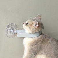 HKM-0182973 Portable Pet Bathing Collar with Suction Cup for Cats and Puppies