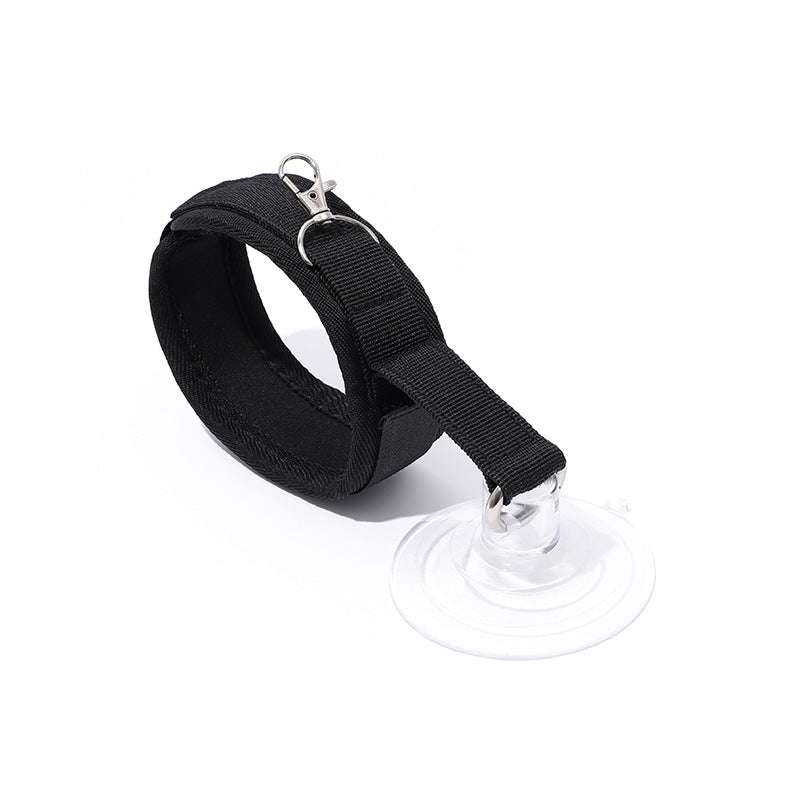 HKM-0182973 Portable Pet Bathing Collar with Suction Cup for Cats and Puppies