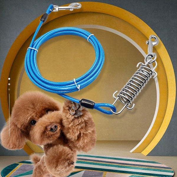 HKM-0185917 Thick Anti-Bite Dog Leash with Martin Buckle - Stain Resistant, Available in Multiple Colors