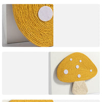 HKM-0186301 Sisal Cat Scratcher with Suction Cup - Durable Cotton Rope, Available in 4 Colors