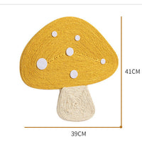 HKM-0186301 Sisal Cat Scratcher with Suction Cup - Durable Cotton Rope, Available in 4 Colors