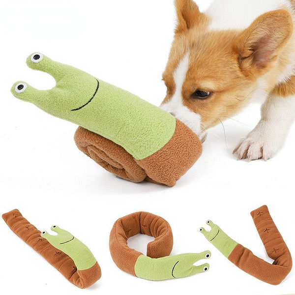 HKM-0186941 Interactive Snuffle Dog Mat - Plush Foraging Toy for Dogs of All Sizes - Educational Slow Feeder Game