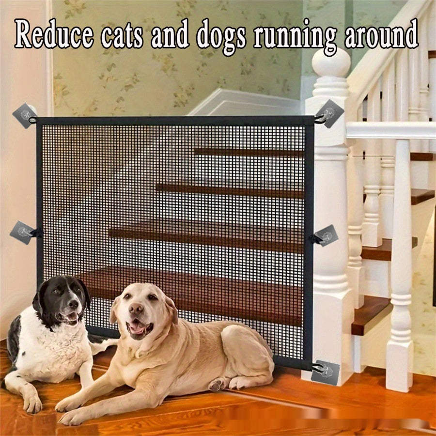 HKM-0187709 Pet Isolation Net for Indoor and Outdoor Safety - Hole-Free Protective Barrier
