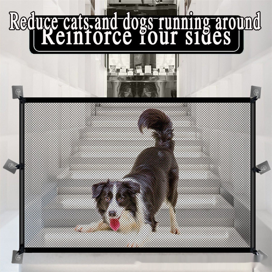 HKM-0187709 Pet Isolation Net for Indoor and Outdoor Safety - Hole-Free Protective Barrier