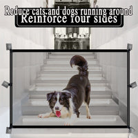 HKM-0187709 Pet Isolation Net for Indoor and Outdoor Safety - Hole-Free Protective Barrier