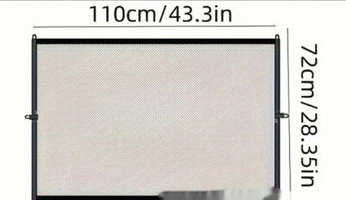 HKM-0187709 Pet Isolation Net for Indoor and Outdoor Safety - Hole-Free Protective Barrier