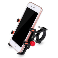 HKM-018771 Aluminum Alloy Bicycle Phone Holder Bracket for 60-100MM Width Devices